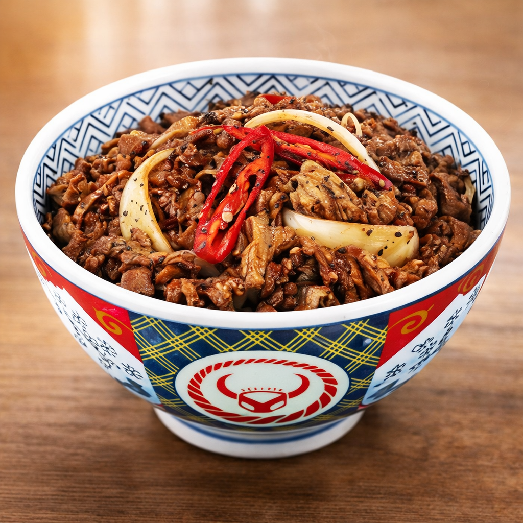 Blackpepper Beef Bowl (R)