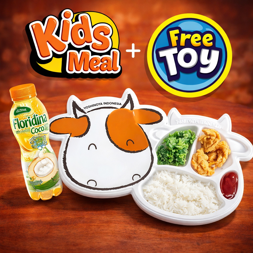 Kids Meal Crispy Chicken (Free Toy)