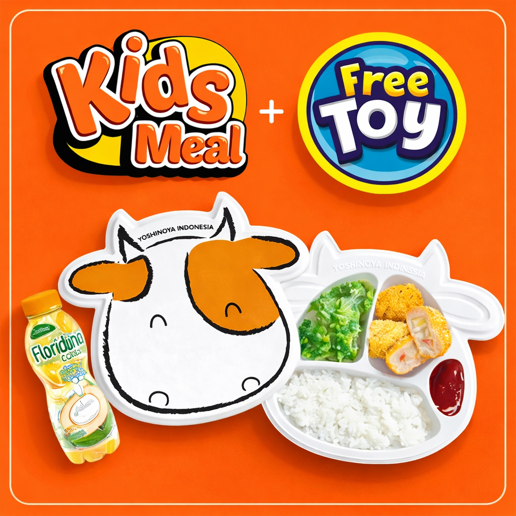 Kids Meal Mix Seafood (Free Toy)